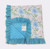 Cotton Candy Poppy Ruffled Baby Blanket