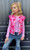 Fuchsia Coquette Girls' Vest
