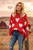 Red Heart Oversized Sweater