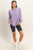 Dusty Purple Mineral Wash Sweatshirt
