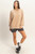 Dark Taupe Mineral Wash Sweatshirt