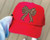 Leopard Bow Red Trucker Hat