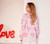 Pink Hearts Light Pink Sweater