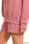 Winter Rose Slub Sweatshirt & Shorts Set