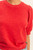 Red Puff Sleeve Top