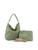 Sage Whipstitch Hobo Bag Set