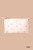 Ivory Ribbon Bow Cosmetic Bag