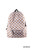 Ash Mocha Checkered Backpack