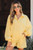 Yellow Snap Collar Top & Shorts Set