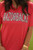 Camo Razorbacks Heather Red Tee
