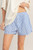 Blue Stripe Shorts