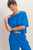 Royal Blue Boxy Pocket Top & Shorts Set