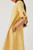 Girls' Mustard Stripe Tie Sleeve Dress