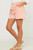 Girls' Blush Paperbag Waist Shorts