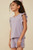 Girls' Lilac Ruffled Tank Top