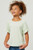 Girls' Mint Smocked Ruffle Top
