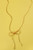 Gold Rope Bow Necklace