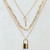 Lock & Key Layered Necklace