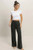 Black High Waist Flare Pants