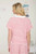 Red Stripe Collared Top & Pants Set