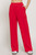 Red Soft Modal Wide Leg Pants