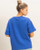 Cobalt French Terry Crewneck Top