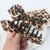 Leopard Scarf Claw Clip