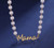 Mama Pearl Gold Chain Necklace
