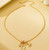 Pearl Horseshoe Charm Necklace