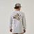 Burlebo Pintail Triangle Duck Ash Grey Long Sleeve Tee