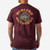 Burlebo Duck Down Maroon Tee