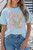 Lucky Duck Light Blue Tee