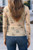 Mallard Print Beige Mesh Top