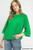 Island Green 3/4 Raglan Sleeve Top