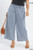 Denim Blue Stripe Wide Leg Plus Pants
