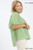 Sage & Cream Abstract Print Plus Top