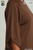 Cocoa Round Hem Raglan Sleeve Plus Top