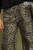 Taupe Leopard Print Wide Leg Plus Pants
