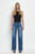 Vervet Secure Mid Rise Wide Leg Jeans