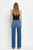 Vervet Secure Mid Rise Wide Leg Jeans