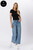Vervet Ideally Wide Leg Plus Cropped Jeans