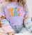 Teach Violet Comfort Color Tee