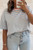 Sky Blue Stripe Plus Top