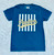 Panthers Stripe Denim Comfort Color Tee