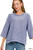 Marlin Washed 3/4 Sleeve Sweater