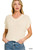 Cream Textured Sweater Vest