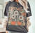 Boho Floral Pepper Comfort Color Tee