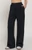 Black Soft Modal Wide Leg Plus Pants