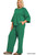 Hunter Green 3/4 Sleeve Plus Pullover & Pants Set
