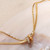 Layered Eternal Circle Pendant Necklace
